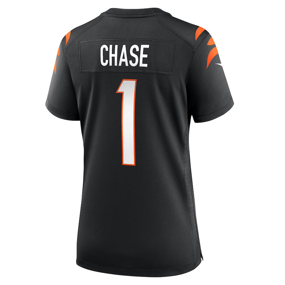 Women's Cincinnati Bengals Ja'Marr Chase Game Jersey - Black