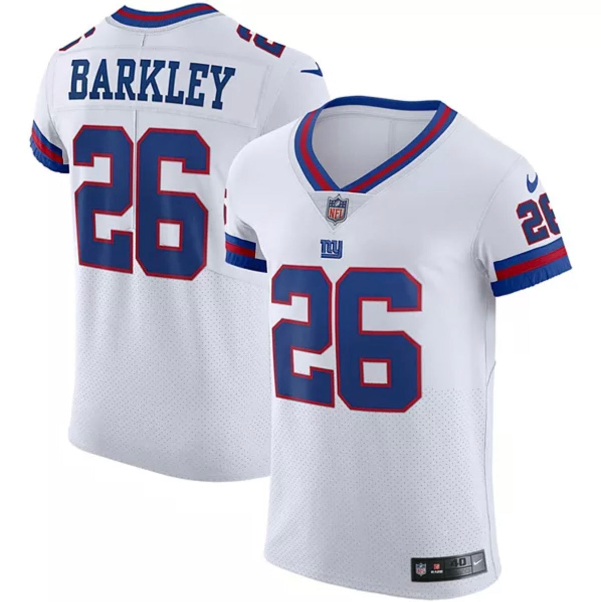Men's Saquon Barkley New York Giants Stitched Jersey White